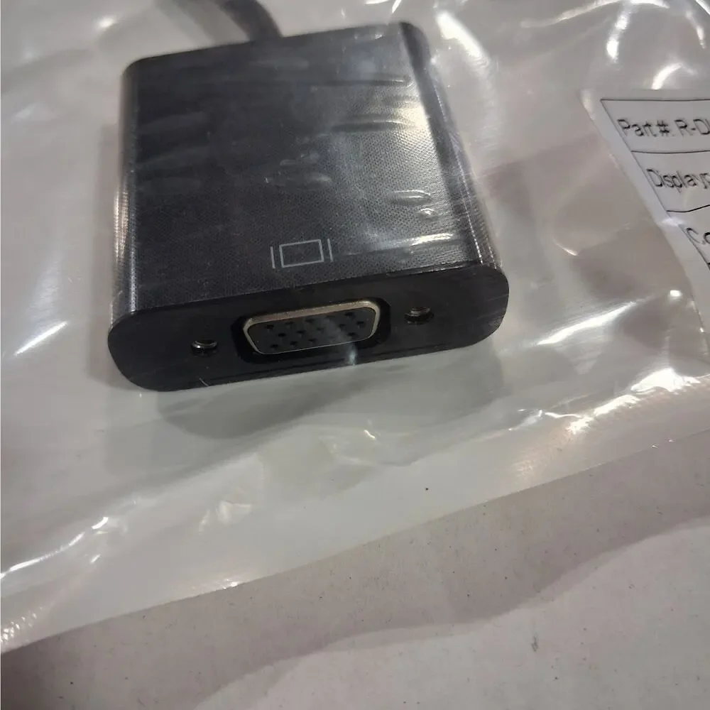 Male Displayport to Female VGA Adapter cable